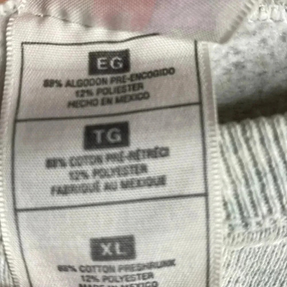 Old Mill Athletics Crewneck Sweatshirt Pullover Grey Fruit of the Loom XL - Picture 8 of 8